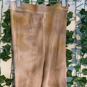 yellow flare pants